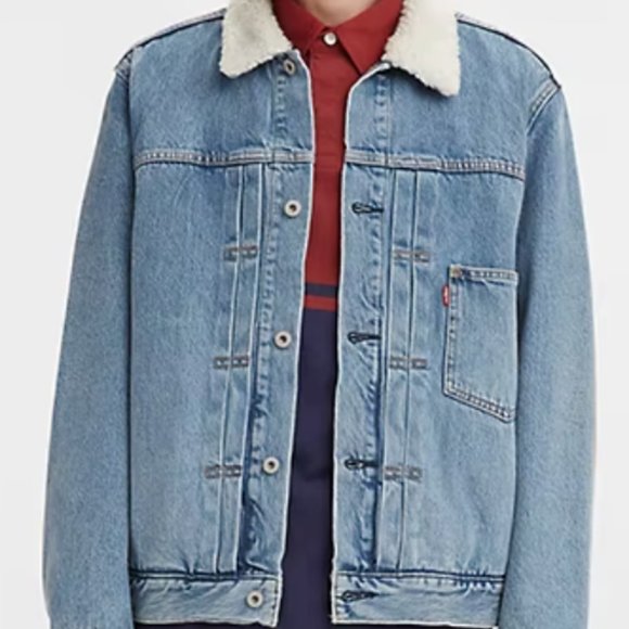 Levi's Premium Lined Trucker NWT - Picture 3 of 5